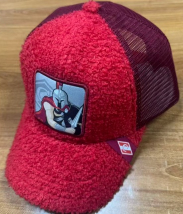 Cap HC Spartak red plush gladiator 25.12.05