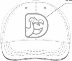 Dodo pizza cap white 3.11.16